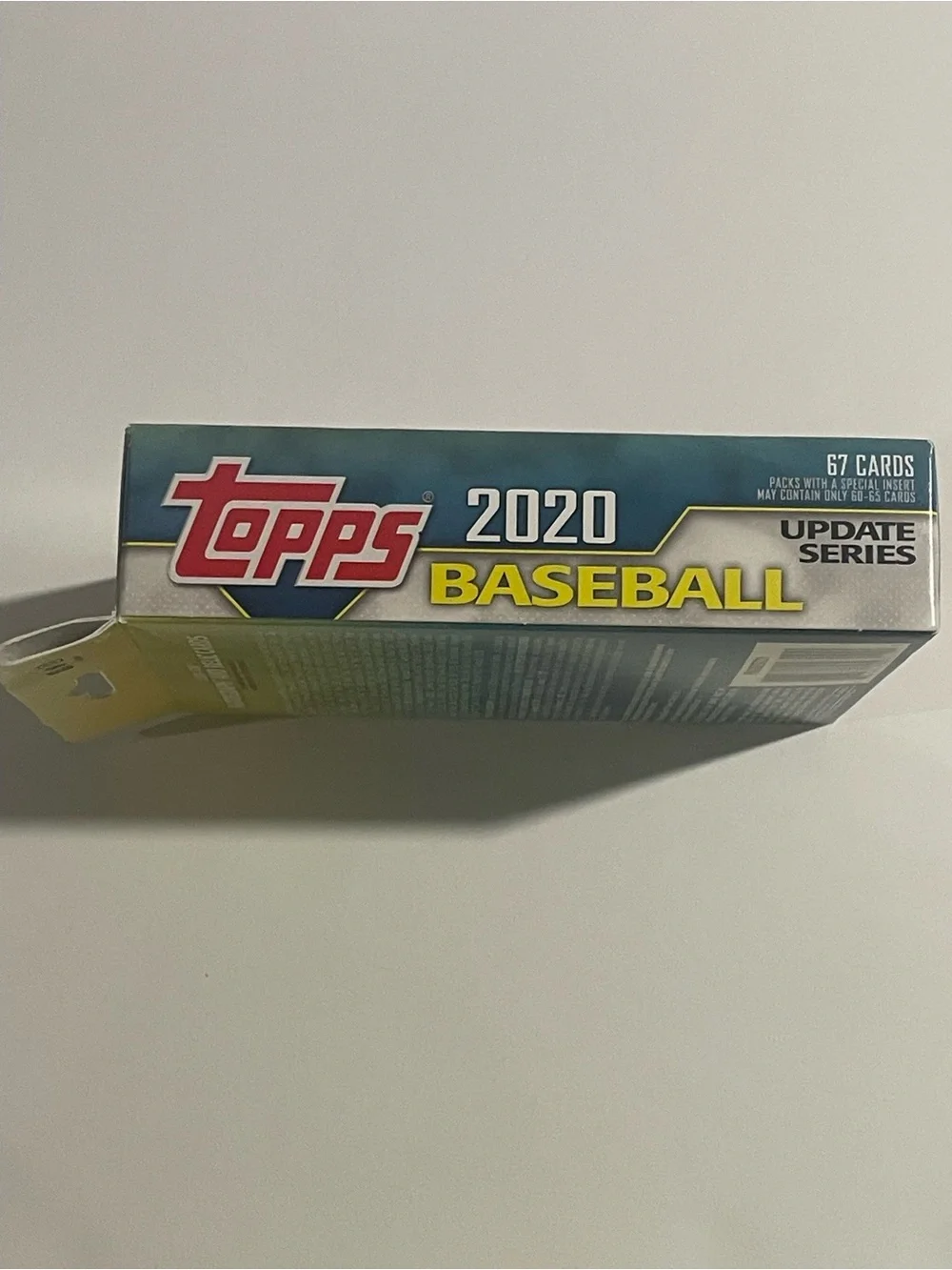 2020 Topps MLB Baseball Updated Series Sealed Hanger Box 67 Cards